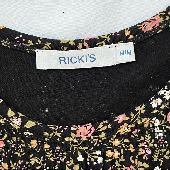 NWOT Ricki’s Floral Sleeveless Tank Top| Size M - Picture 9 of 9